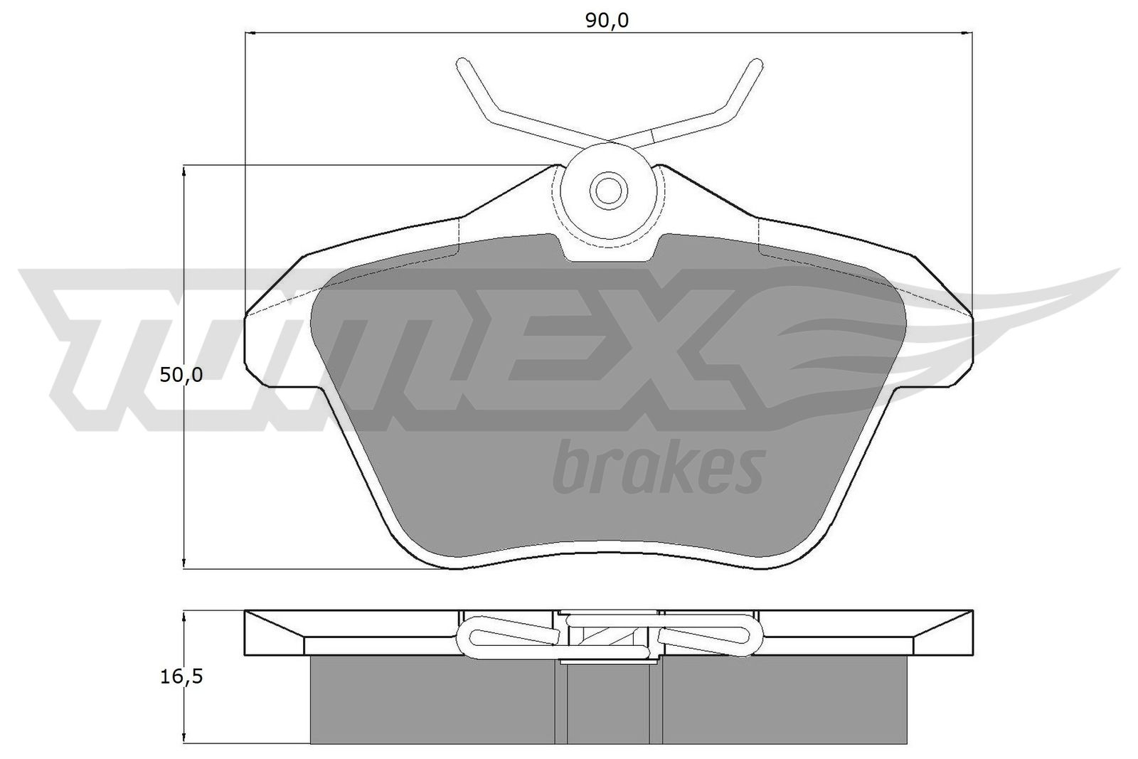 TOMEX Brakes TX 12-68 Sada...